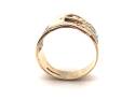 9ct Yellow Gold Wide Buckle Ring