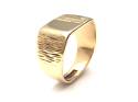 9ct Yellow Gold Rectangular Signet Ring