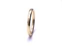 18ct Yellow Gold Wedding Ring 2.5mm