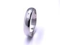 9ct White Gold Wedding Ring 5mm