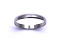 Platinum Plain Wedding Ring 3mm