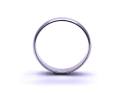 9ct White Gold Plain Wedding Ring 4mm