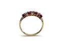 9ct Ruby & Diamond 7 Stone Ring