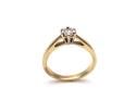 9ct Yellow Gold Solitaire Ring