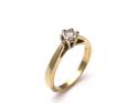 9ct Yellow Gold Solitaire Ring