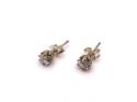 Old Cut Diamond Stud Earrings