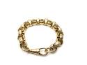 9ct Yellow Gold Belcher Bracelet 8 3/4