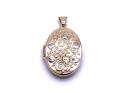 9ct Yellow Gold Oval Locket