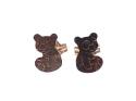 9ct Yellow Gold Koala Stud Earrings