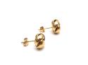 9ct Yellow Gold Knot Stud Earrings