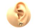 9ct Yellow Gold Knot Stud Earrings