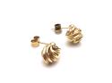 9ct Yellow Gold Knot Drop Earrings