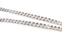 An Old Silver Double Albert Chain & T Bar17 inches