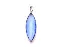 925 Blue Quartz Pendant