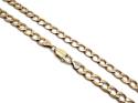 9ct Yellow Gold Curb Chain 20 Inch