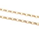 9ct Yellow Gold Belcher Chain 18 Inch