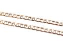 9ct Yellow Gold Curb Chain 23 Inch