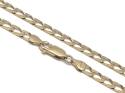 9ct Squared Curb Chain 20inch