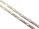 9ct Yellow Gold Figaro Chain 22 Inches