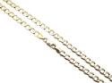 9ct Yellow Gold Curb Chain 20 Inches