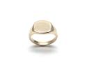 9ct Yellow Gold Plain Signet Ring