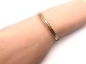 9ct Yellow Gold Expanding Maids Bangle