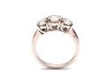 18ct White Gold Diamond 3 Stone Ring