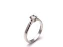 18ct Diamond Solitaire Ring