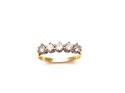 18ct Diamond 5 Stone Ring 0.64ct