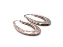 9ct Yellow Gold Creole Hoop Earrings