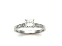 Platinum Diamond Solitaire Ring 0.47ct