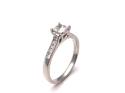 Platinum Diamond Solitaire Ring 0.47ct