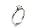 Platinum Diamond Solitaire Ring 0.58ct