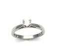 Platinum Diamond Solitaire Ring 0.22ct