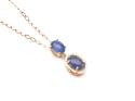 9ct Sapphire & Diamond Necklet