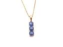 9ct Sapphire & Diamond Necklet