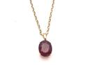 9ct Ruby Pendant & Chain