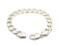 Silver Curb Bracelet