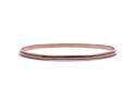 18ct Yellow Gold Solid Bangle 59mm