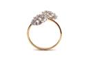 9ct Diamond Double Cluster Ring 0.50ct