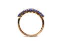 9ct Yellow Gold Sapphire Eternity Ring