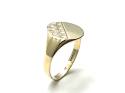 9ct Yellow Gold Oval Signet Ring