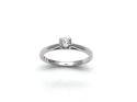 18ct White Gold Diamond Solitaire Ring