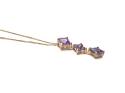 9ct Amethyst Pendant & Chain