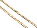 9ct Yellow Gold Flat Curb Chain 22 inch