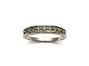 9ct White Gold Dimond Eternity Ring