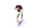 14ct Gold Amber Ring