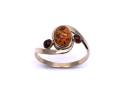 14ct Gold Amber Ring