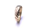 9ct Yellow Gold Fancy Band Ring