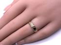 9ct Yellow Gold Fancy Band Ring